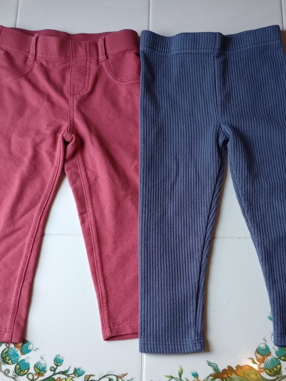 2 Pairs Girls Pants